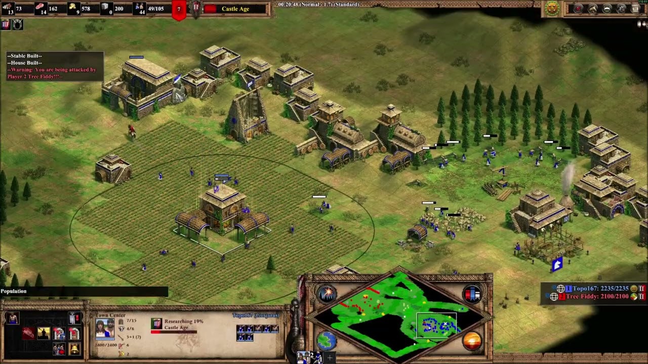 Age of empires 2 de, Gurjaras vs Jurchens, cav.