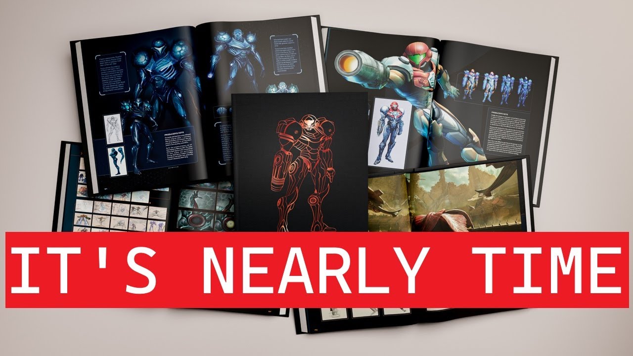 Metroid Prime 1-3 A Visual Retrospective - This new art book is almost here!