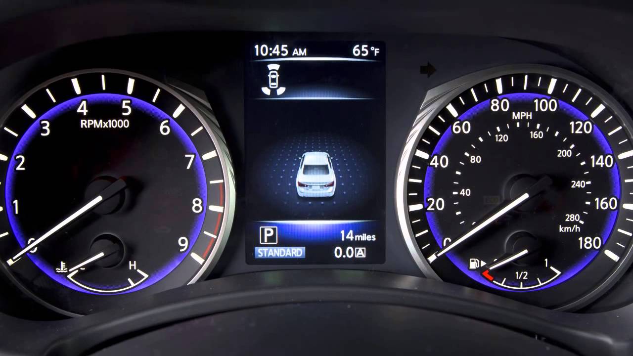2015 INFINITI Q50 - Vehicle Information Display