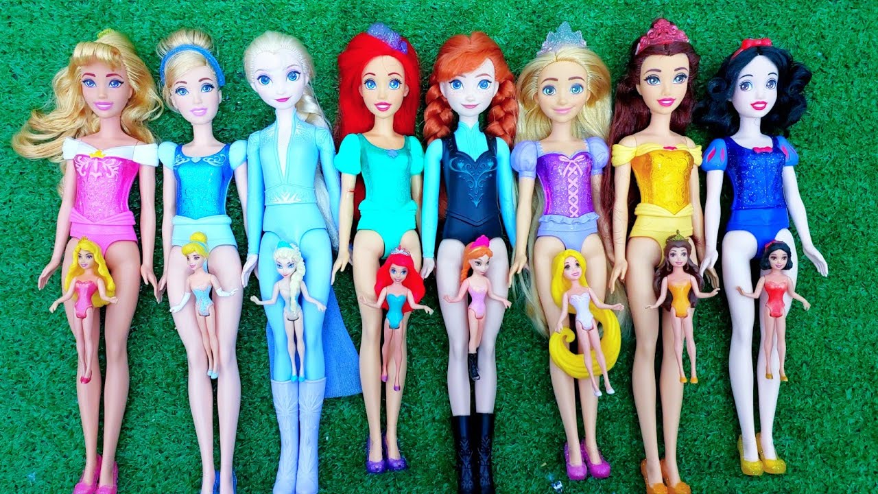 Opening My Disney Dolls Collection One by One