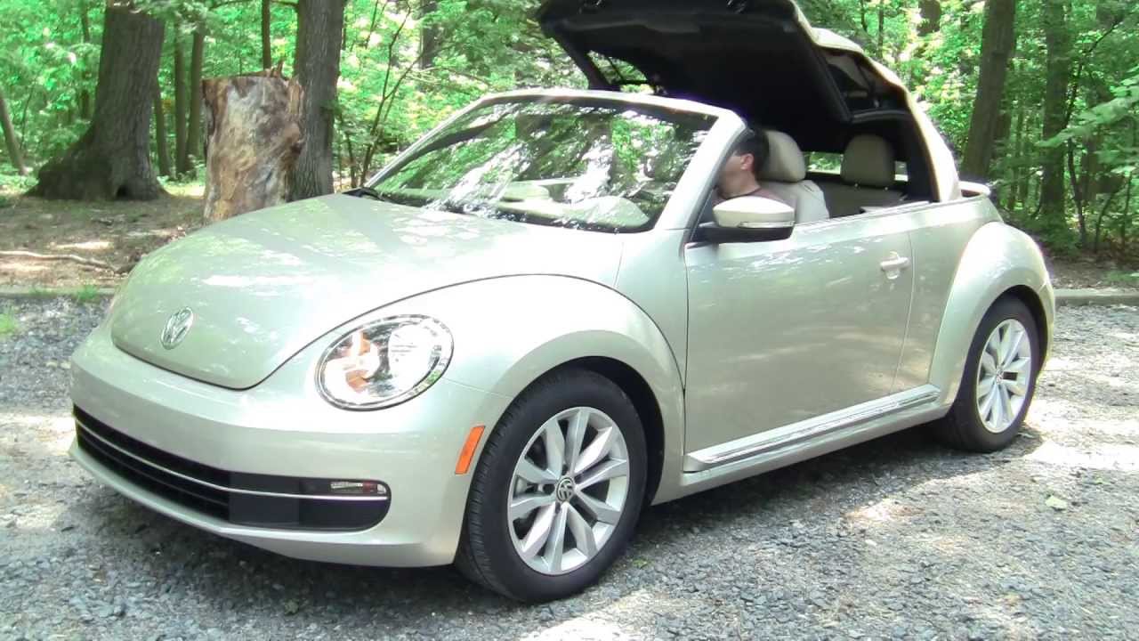 Volkswagen Beetle TDI Convertible Road Test & Review by Drivin' Ivan Katz