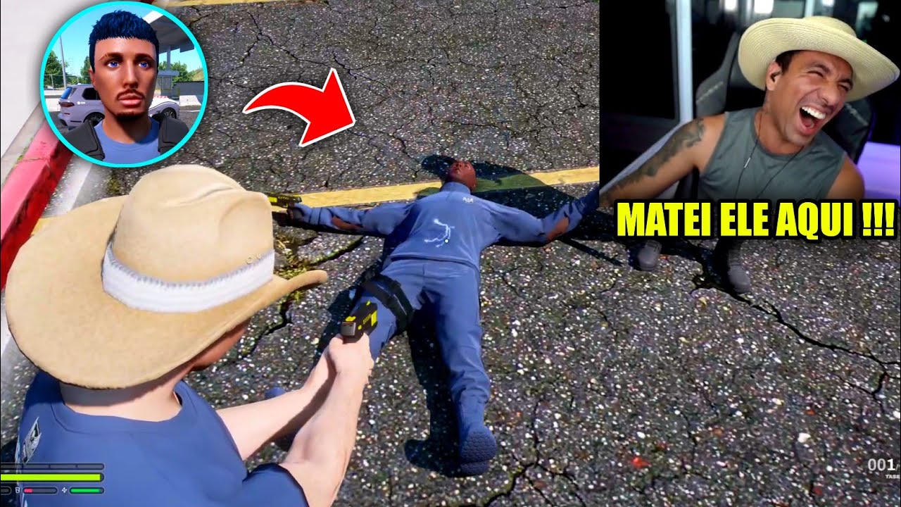 PIUZINHO PATRULHANDO COM CJ NO GTA !!!