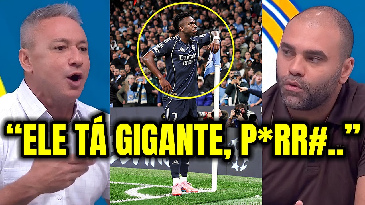 🚨 VINI JR DESTRÓI O MANCHESTER CITY E MIDIA EM CHOQUE