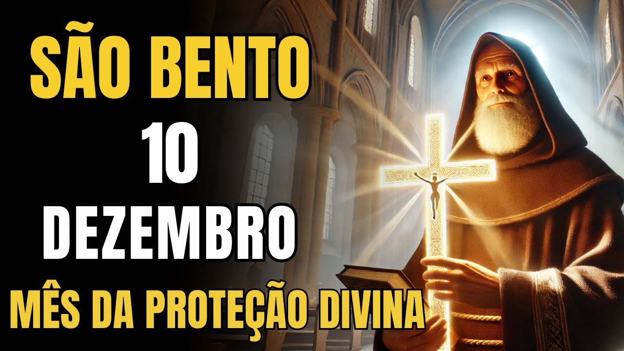 😨Depois de orar com São Bento, o mal deixou minha casa para sempre!