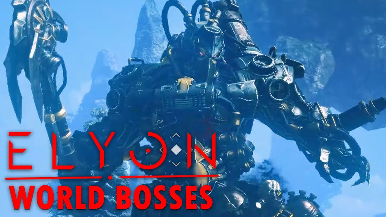 Elyon World Bosses Steam Punk Giants and Traversing Regions RvR Zones