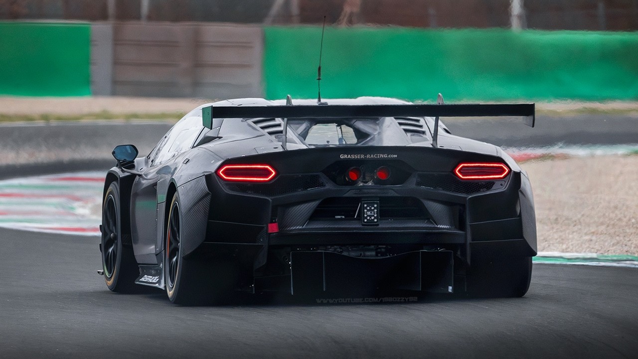 Lamborghini Temerario GT3 testing at Monza: Accelerations & New 4.0L Twin-Turbo V8 Sound!