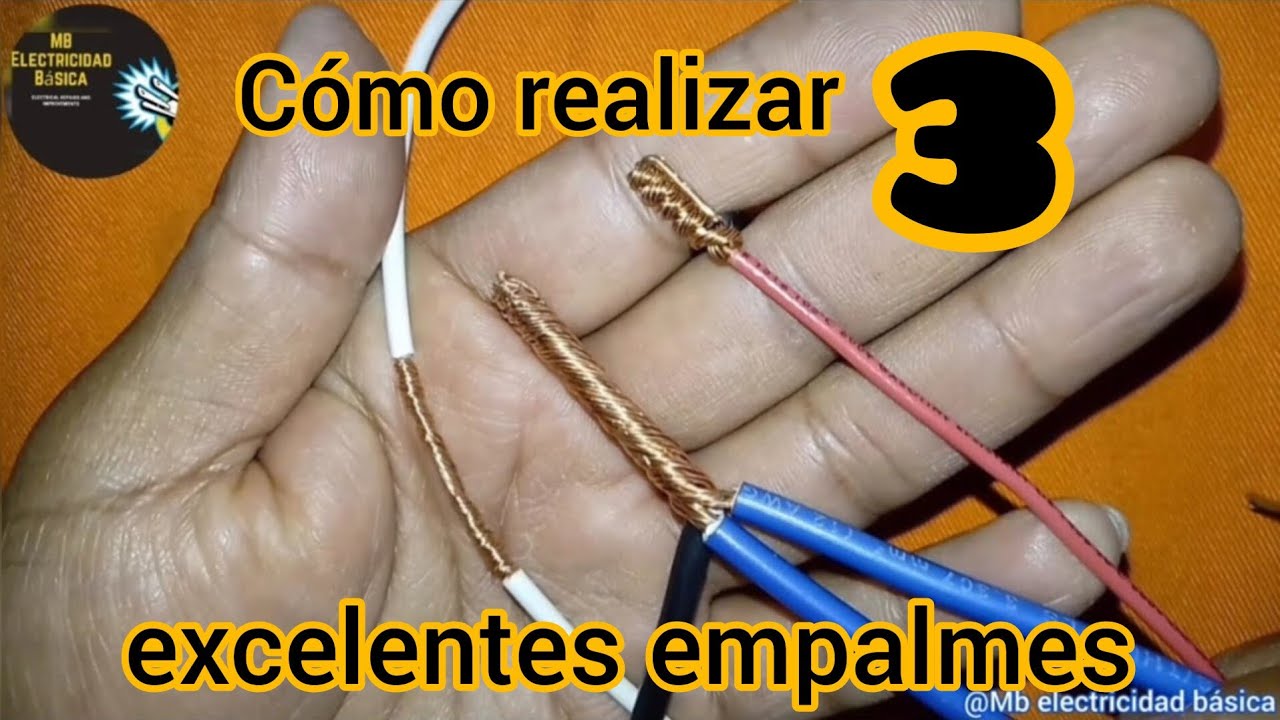 C&oacute;mo hacer EMPALMES EL&Eacute;CTRICOS.