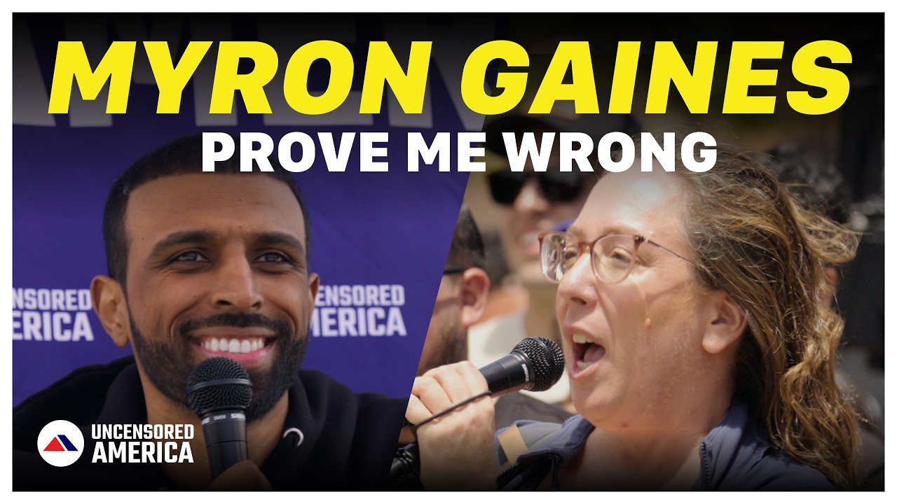 MYRON GAINES Debates Students at UCLA | Prove Me Wrong