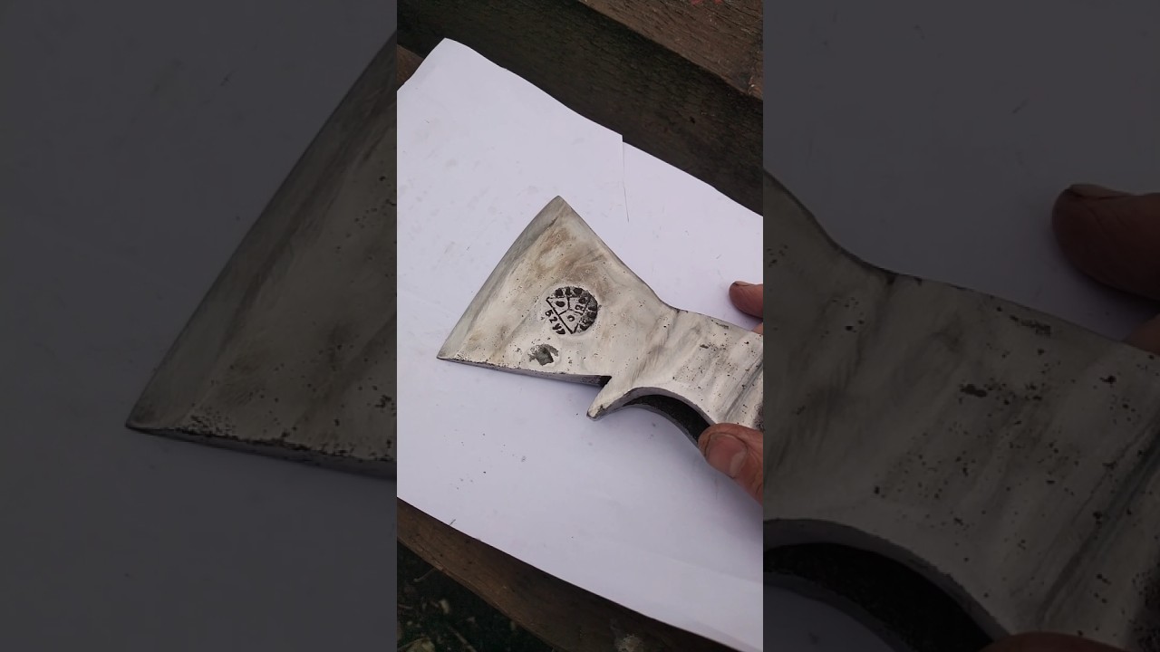 Инженерный Топор из Златоуста (со свалки) с клеймом военной приемки и ОТК.