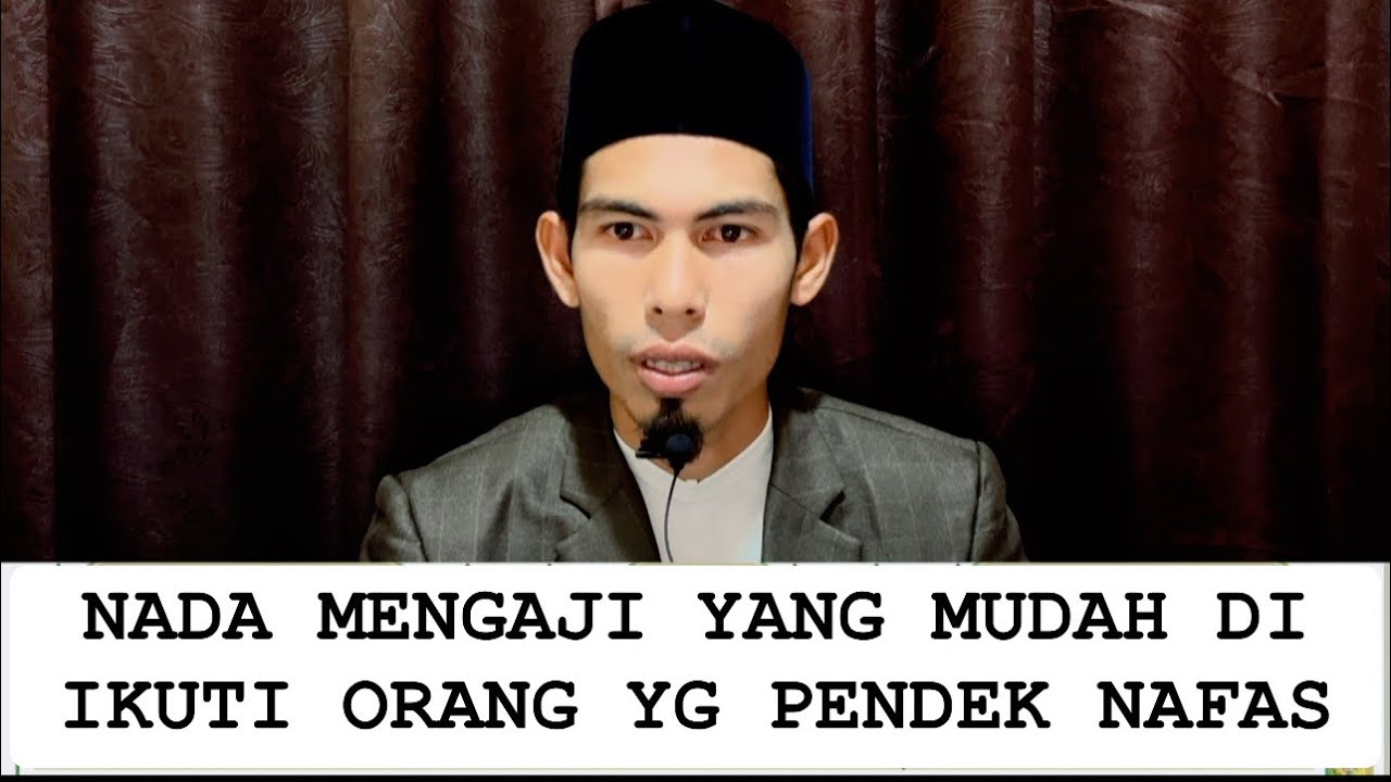 BEGINI NADA MENGAJI BAGI YANG PENDEK NAFAS  BIAR TIDAK TERBATA#mengajisambilbelajar 