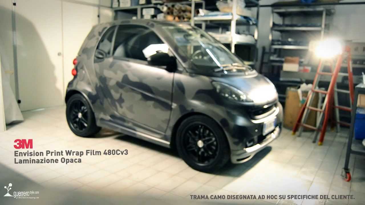 Smart Brabus Car Wrapping Camo by GuerreraStyle.com