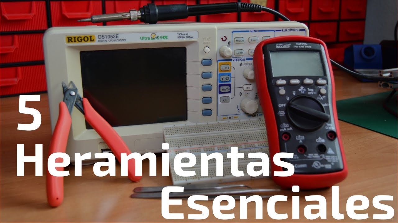 5 Herramientas Esenciales para Iniciarse en Electrónica