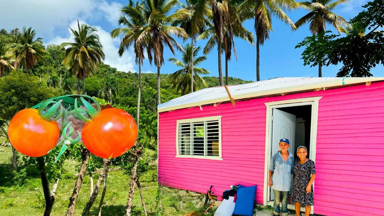 ASÍ VIVEN FELICES NANI Y BERTO EN EL CAMPO CANTABRIA DE REPÚBLICA DOMINICANA