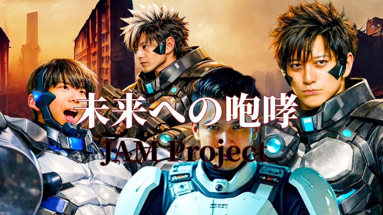 未来への咆哮 をAIの布団ちゃん・加藤純一・もこう・おおえのたかゆきに歌っていただきました