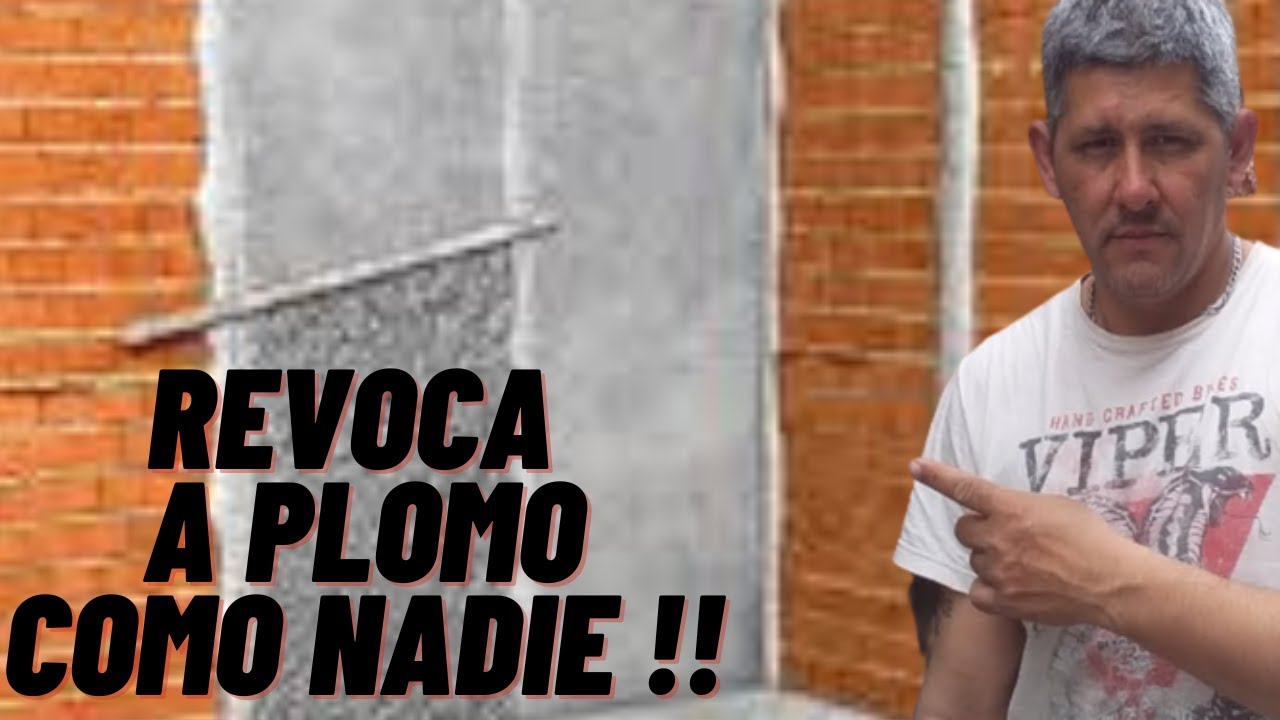 REVOQUE EXTERIOR como hacer las fajas PARA DEJARLO 10 PUNTOS!!👷‍♂️👏