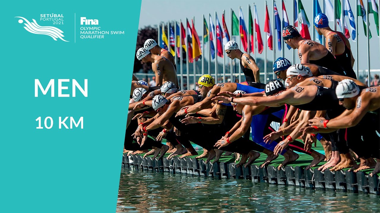 Marathon Swim Olympic Qualifier 2021 | Men’s 10Km FULL Replay