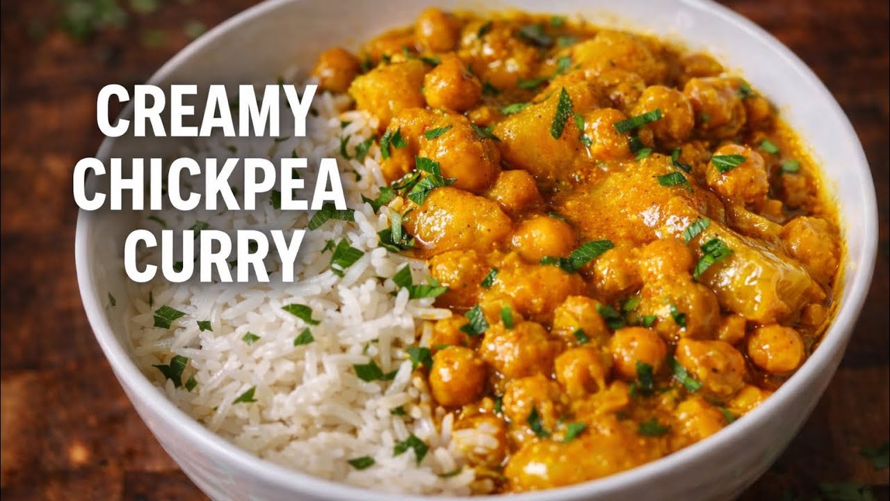 This Creamy Chickpea Curry Changed How I Cook Vegan
