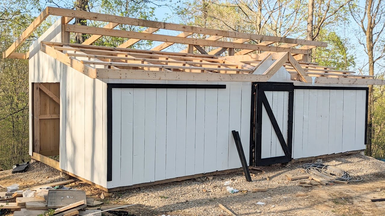 12x24 Barn Build - Would you use this same color Paint?