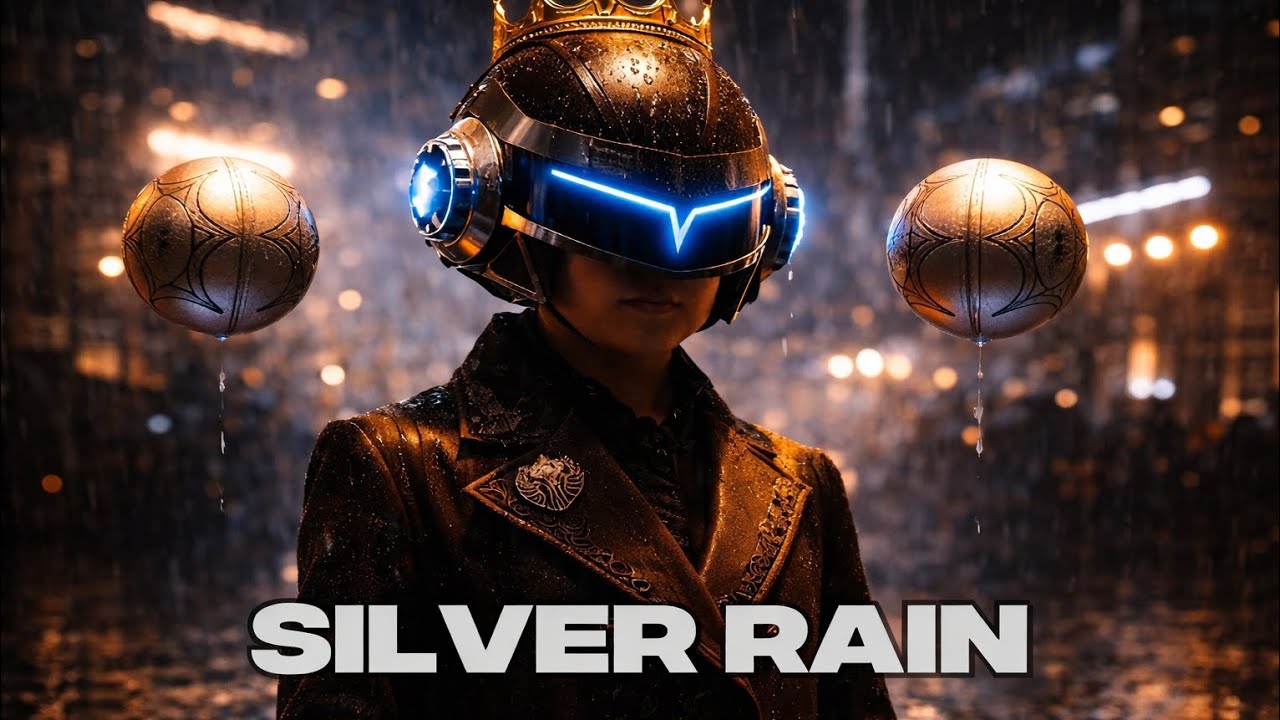 💿 Silver Rain &mdash; KingZeta ft Nyxa | Late Night Electronic Visualizer | Official Video |