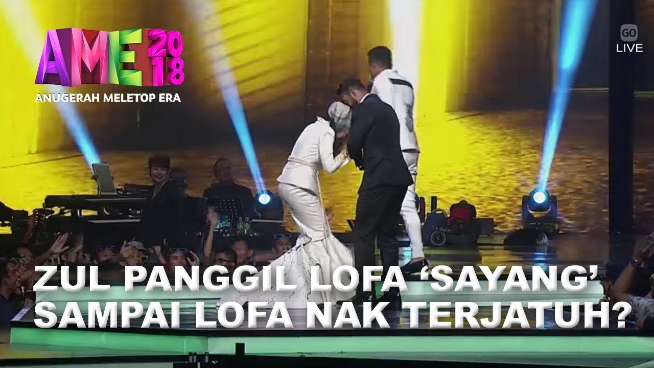 #AME2018 | Wow .. Zul panggil Lofa sayang sampai Lofa nak terjatuh ? I Zul Ariffin, Neelofa, & Nabil