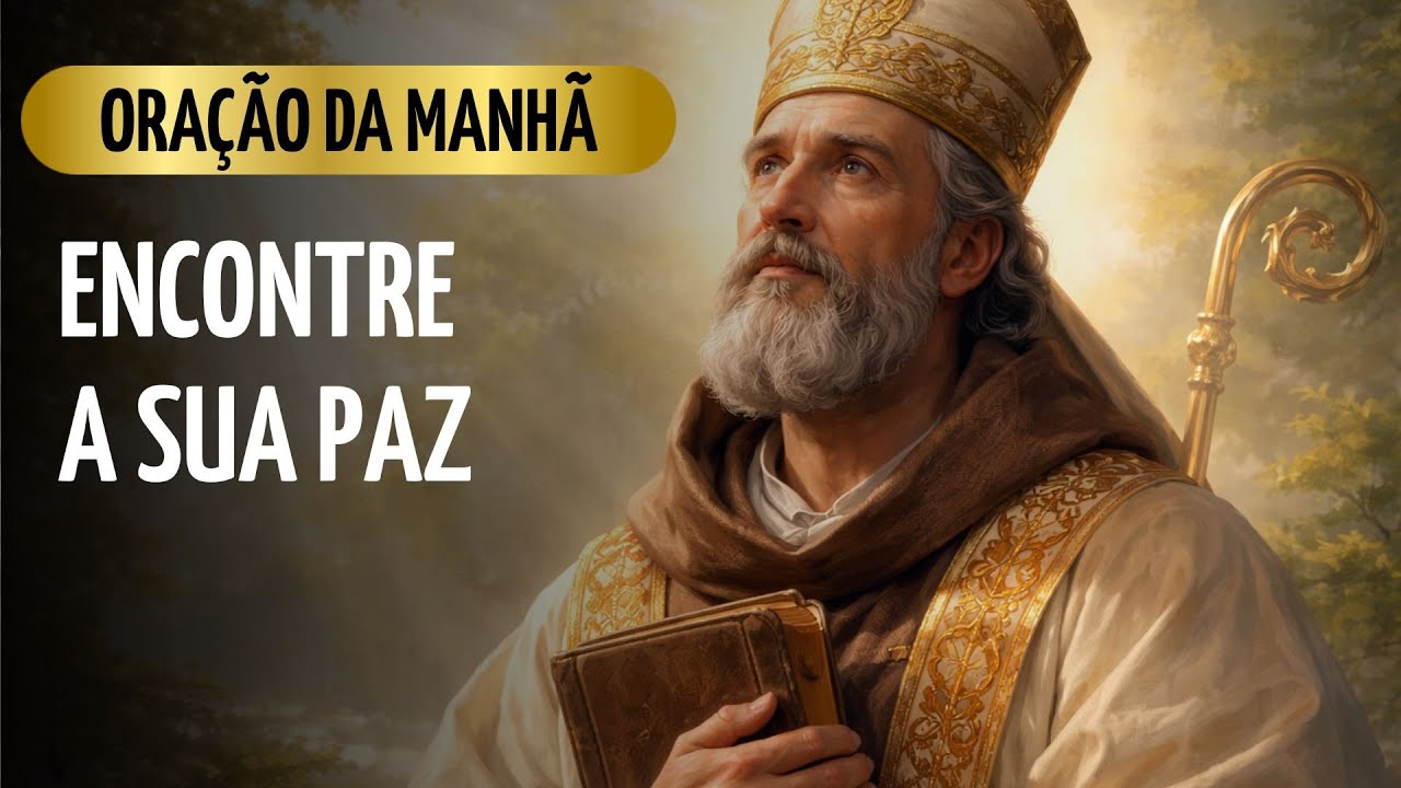 A Oração Que Santo Agostinho Ensinava Para Encontrar a Sua Paz - Oração da Manhã