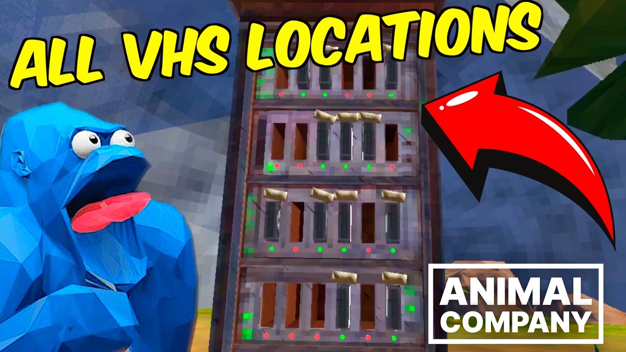 Every VHS Location In Animal Company!!!