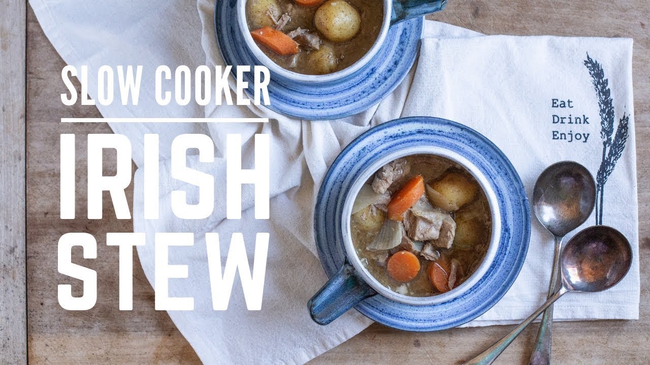 Slow Cooker Irish Stew | One Pot Camping Meals | Campervan Cooking | Portscatho, Cornwall