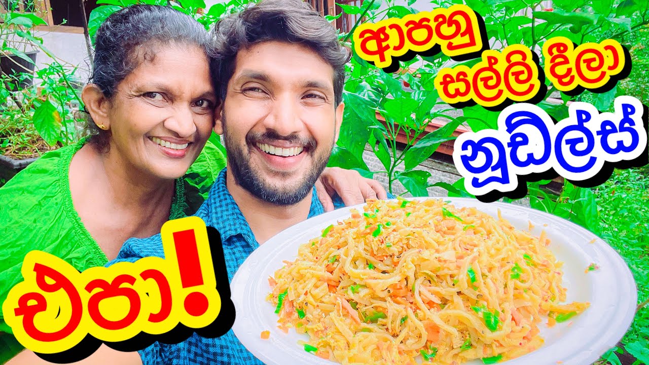 සල්ලි දීලා නූඩ්ල්ස් එපා|Noodles Recipe-Sangeeth Vlogs|Sangeeth Satharasinghe