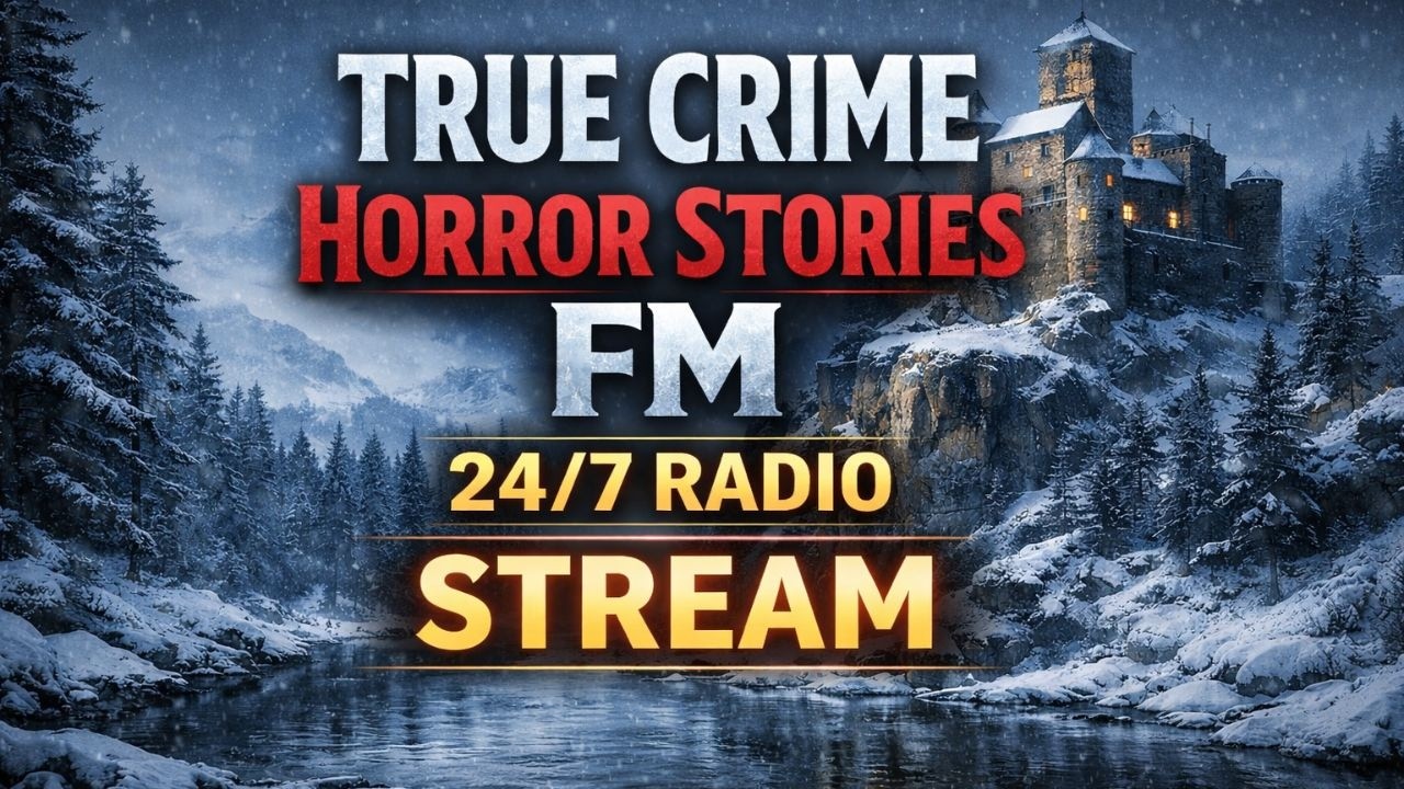 TRUE CRIME HORROR STORIES FM 24/7 • Winter Stream