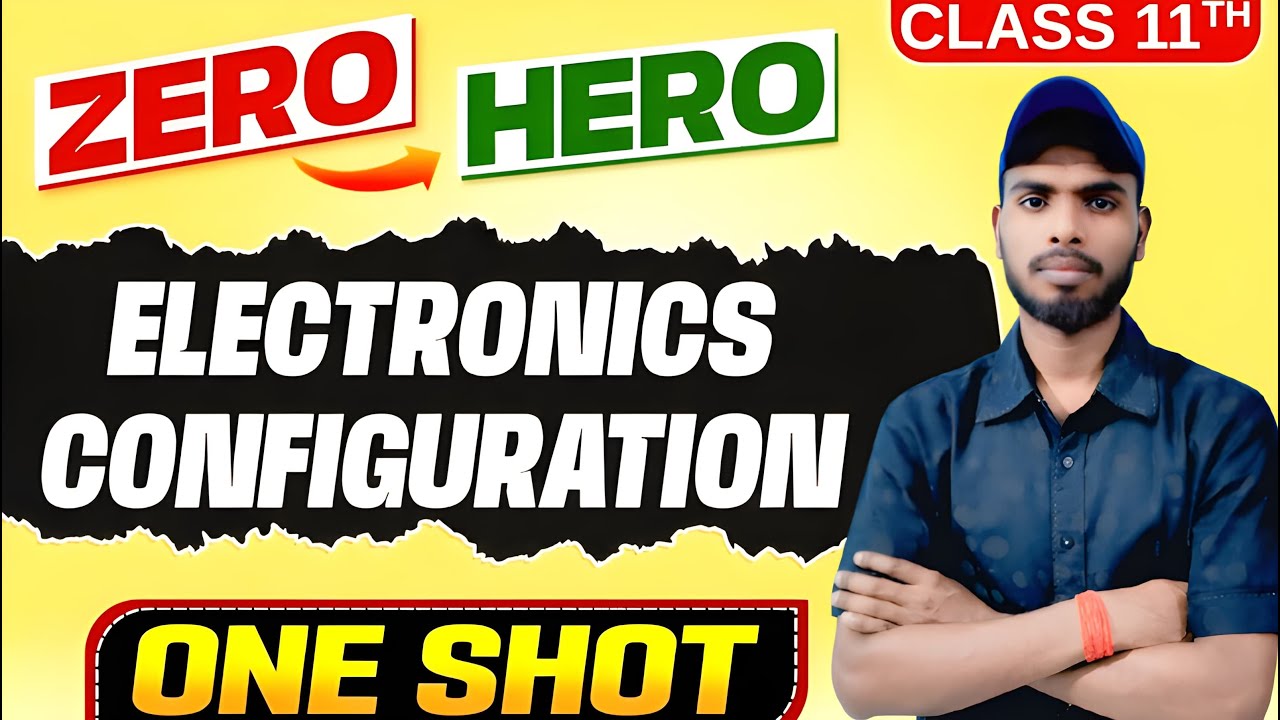 How To do Electronic Configuration | All Concept & Tricks | Class 11th | Atomic Structure |#oneshot