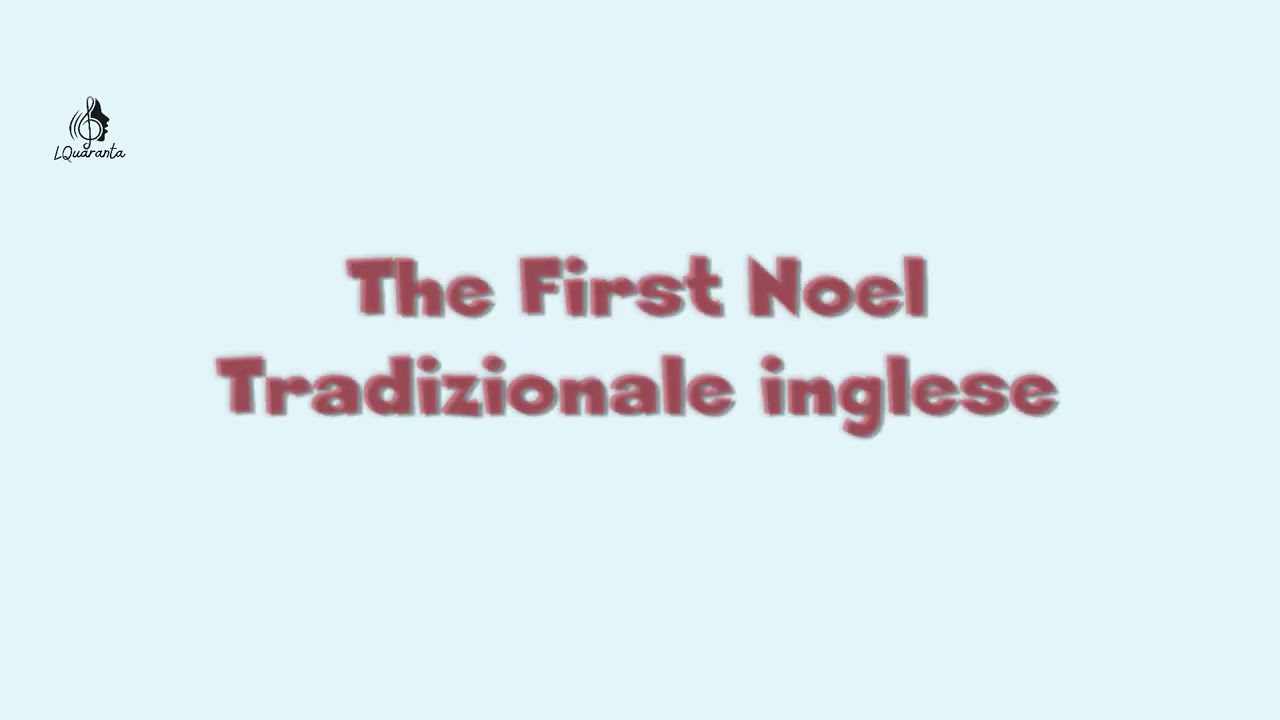 The First Noel, versione 2 - Video spartito per flauto dolce con base musicale e nomi delle note