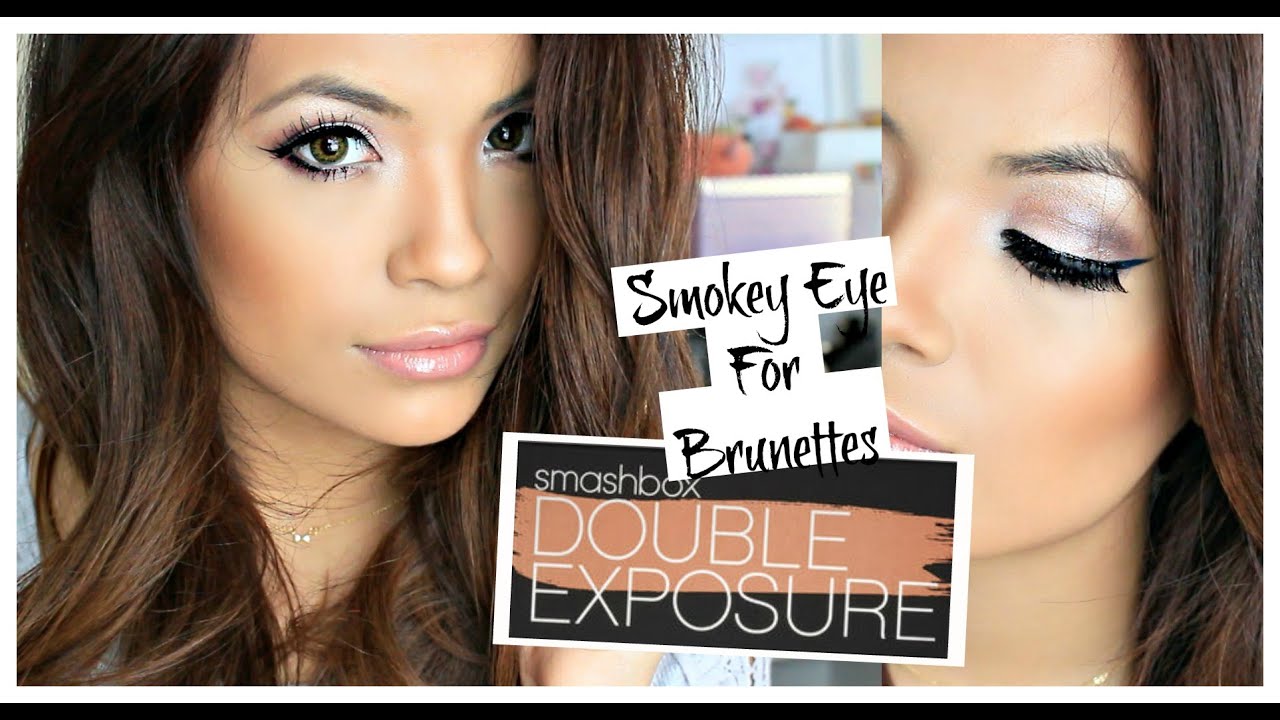 Smokey Eyes For Brunettes |SmashBox Double Exposure Palette