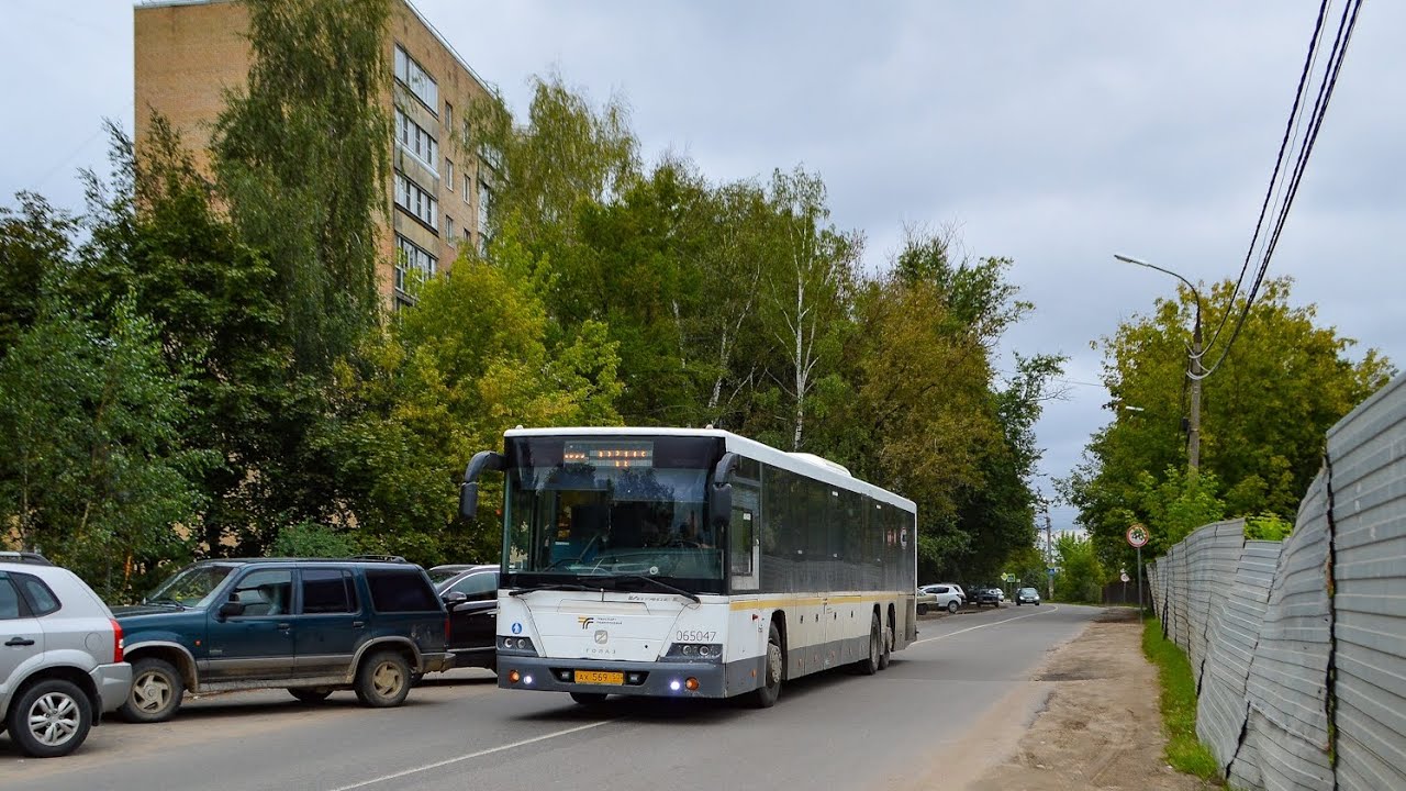 Поездка на автобусе ГолАЗ-622810-10 № 067027 по маршруту №23 (Наро-Фоминск - Верея).