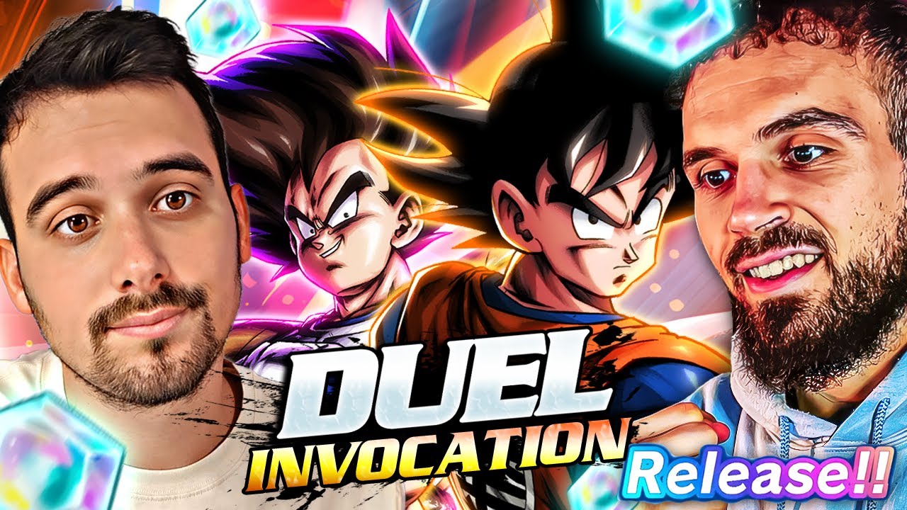 ANIMATION CELL MAX ?! Le 1er DUEL de DBL 2 ! Invocation Goku Kaioken & Vegeta LF 7 ans