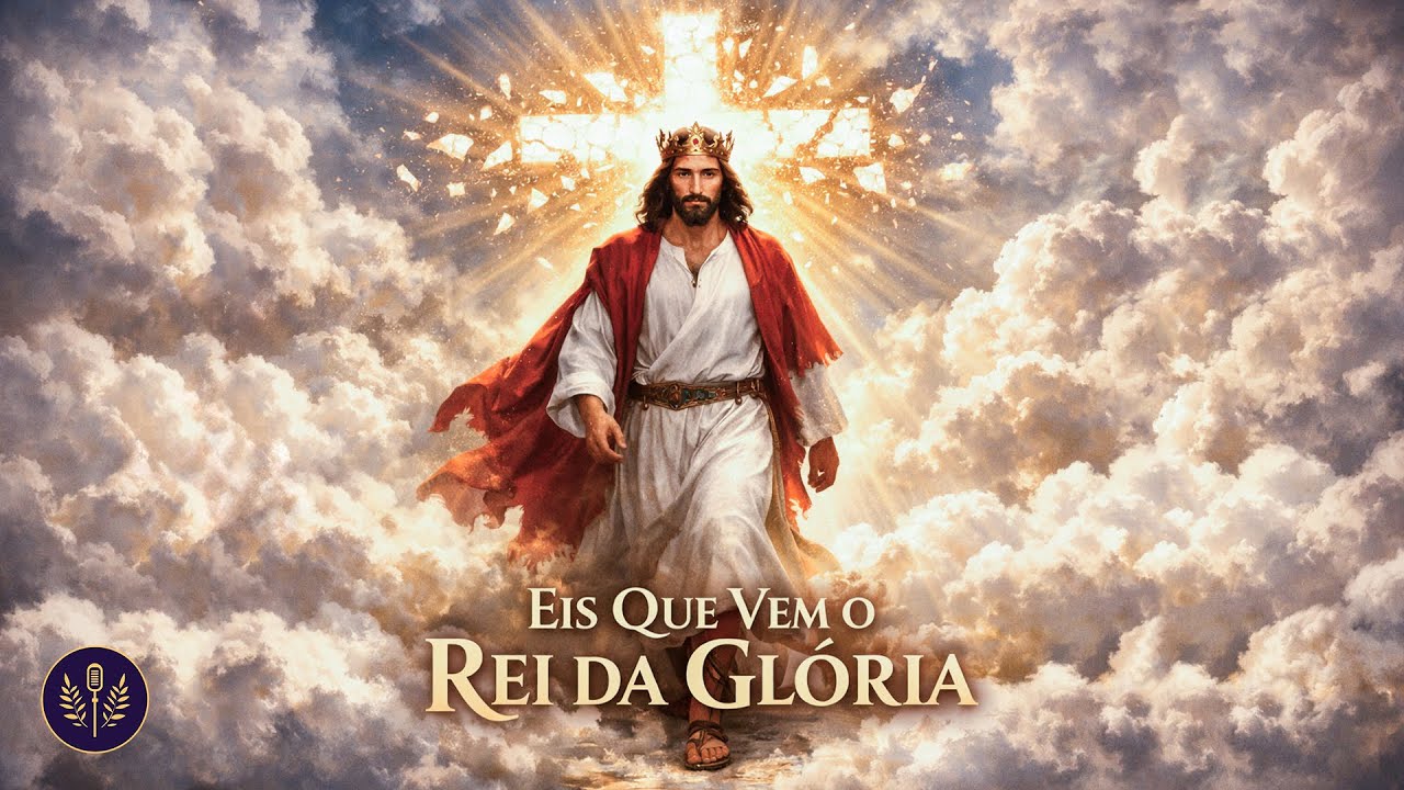 EIS QUE VEM O REI DA GLÓRIA | Hino Gospel Poderoso sobre a Volta de Jesus | Música Cristã