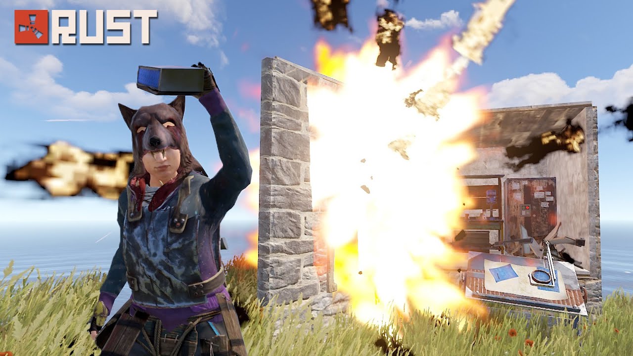 RAIDEAMOS AL MOLESTO!! BOOM🤣💥 | RUST: HARDLAND #3