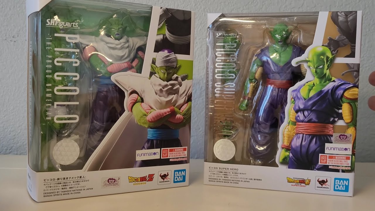S.H.Figuarts Piccolo Superhero/Proud Namekian Comparison. Prices.