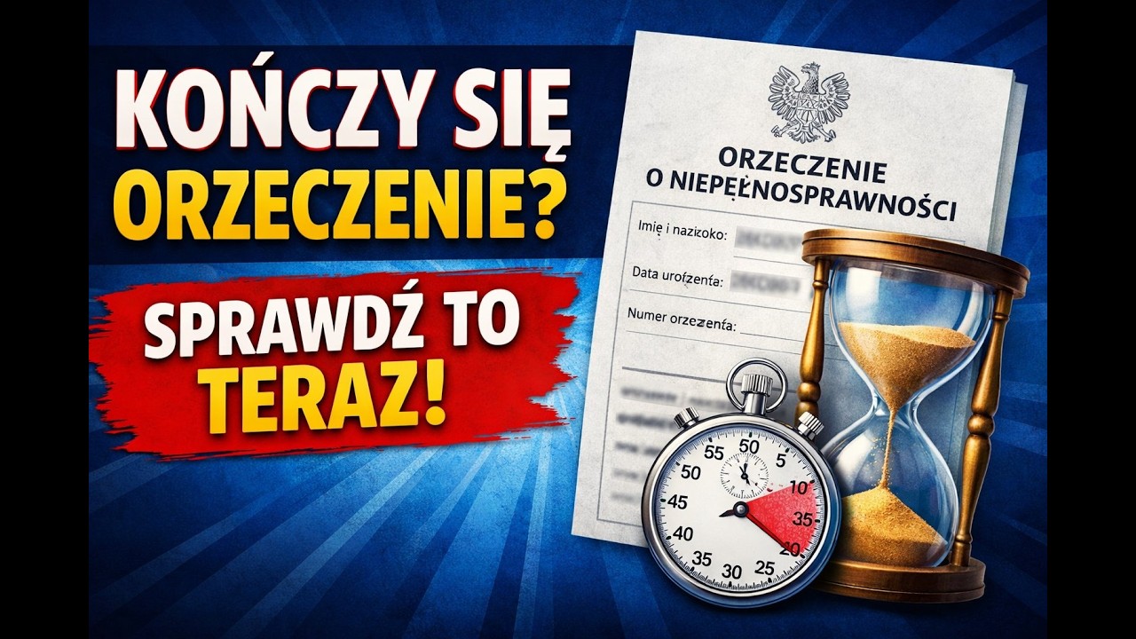 Kończy się orzeczenie o niepełnosprawności? Zrób to wcześniej