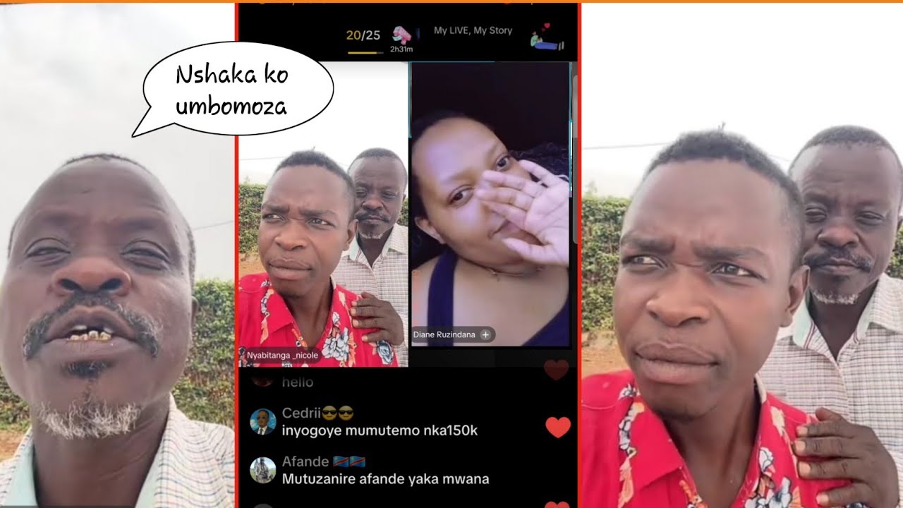 Godfather Azanye Nzovu nInyogo yeKuri Live Baradusetsa/Umudiaspora UtaziKinyarwanda DianeAraduskeje 