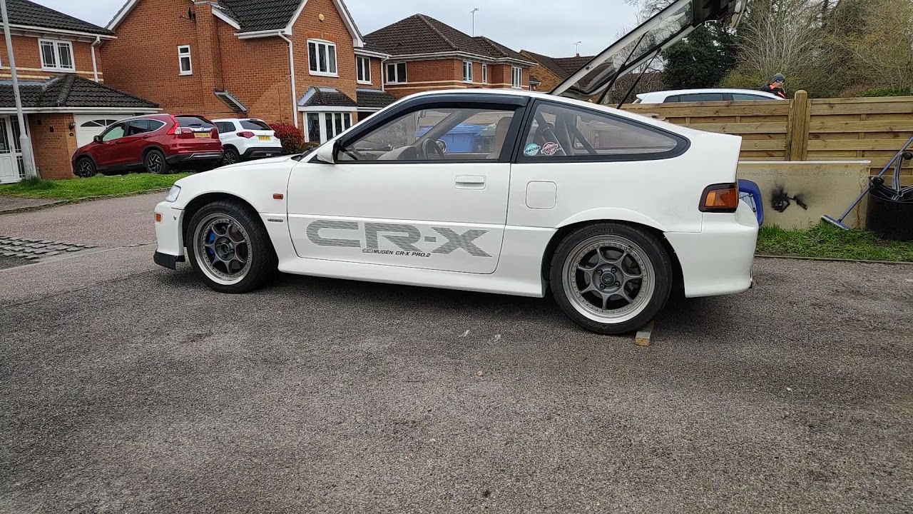 Honda CRX Air Cup Lift Suspension Test (Stanceparts 110mm cups)