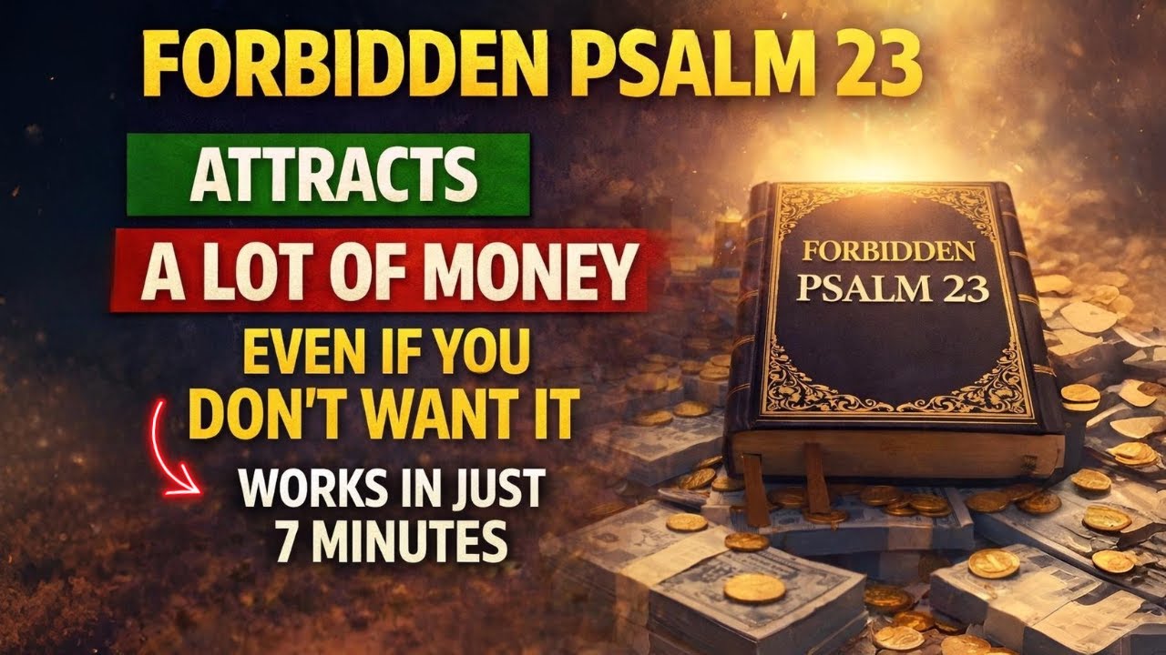 Psalm 23: Activates a Massive Flow of Money You Won’t Be Able to Spend It All!