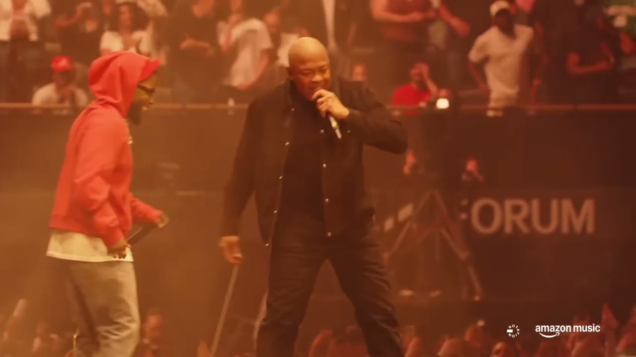 Dr  Dre & Kendrick Lamar -Still D R E  & California Love Live @ The Pop Out