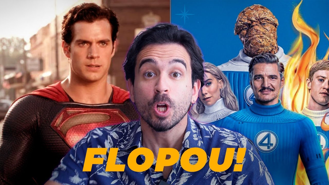 Super-heróis em CRISE? Superman e Quarteto Fantástico DECEPCIONAM