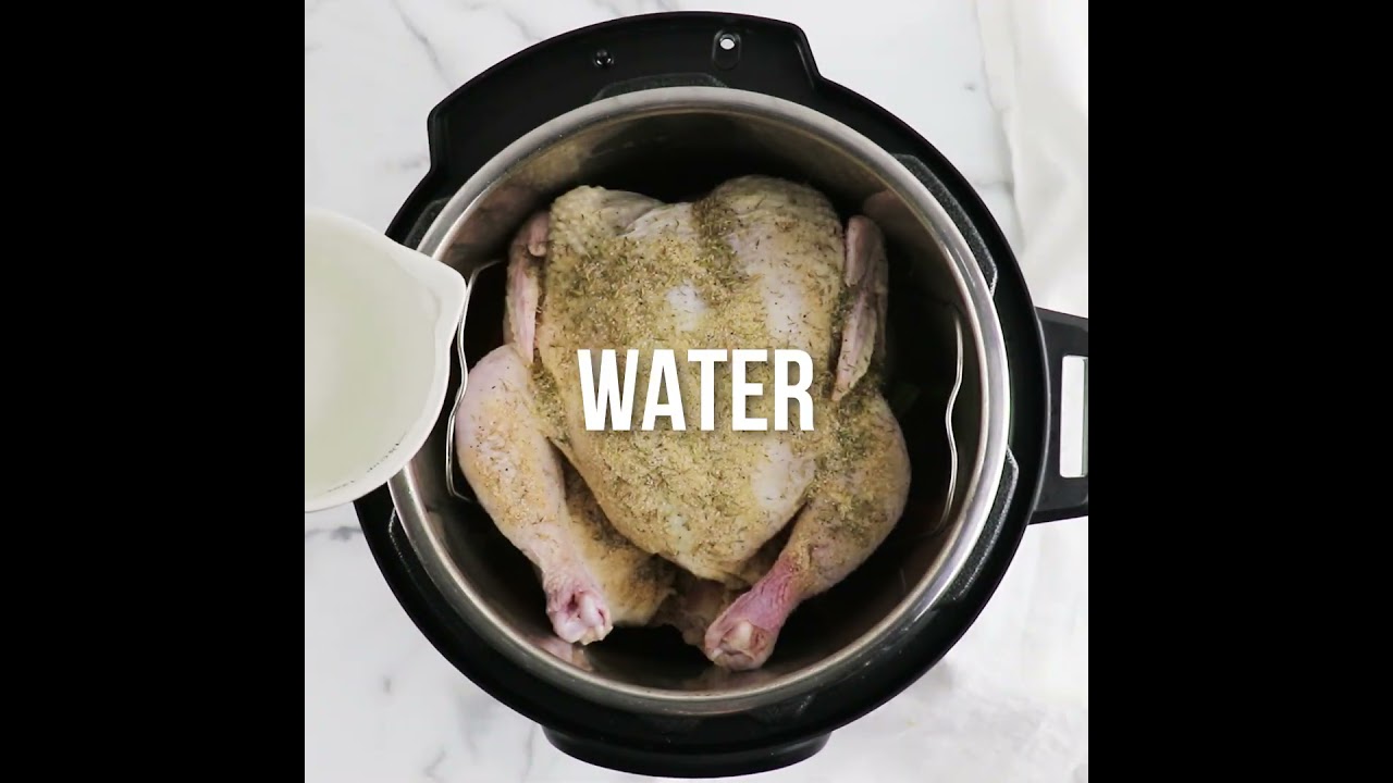 Instant Pot Whole Chicken #recipes #homemade #dinner #learning #instantpot