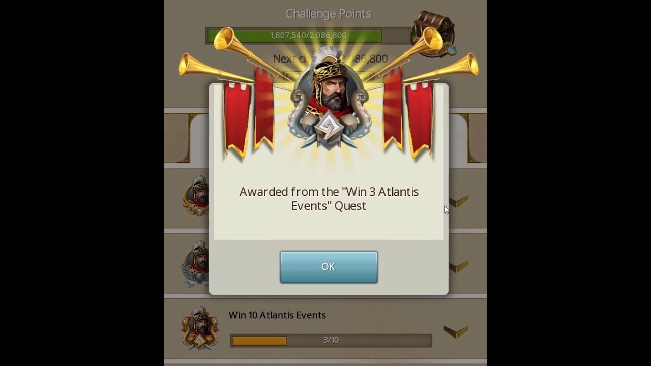 March of Empires - (10/03/2026) - Atlantis level 34 - 3 wins, ×•×•× unstoppable power $$$ 😂