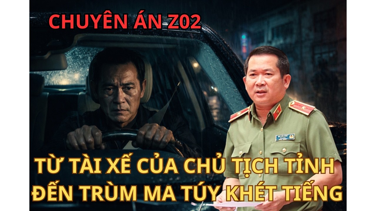 CHUYÊN ÁN Z-02: ÔNG TRÙM MA TÚY ĐỘI LỐT LÁI XE RIÊNG SUỐT 10 NĂM | TÀI LIỆU MẬT.