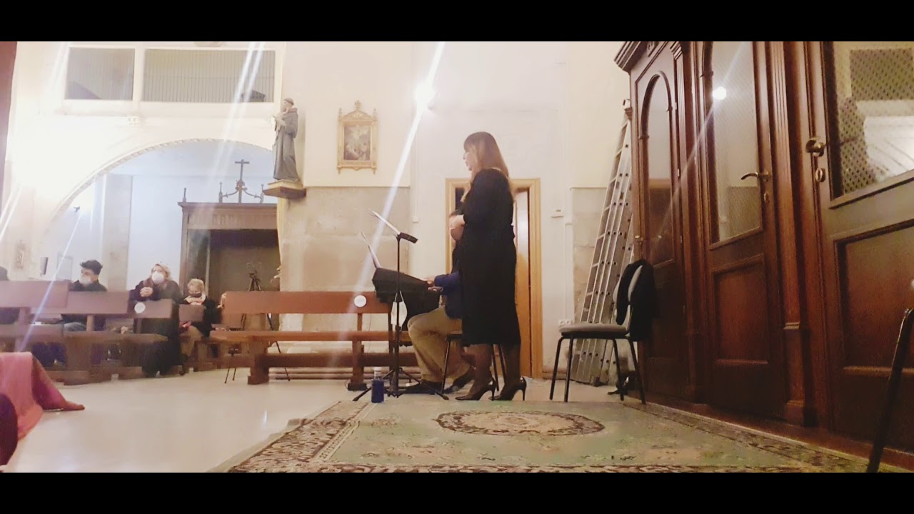 CERCA DE TI, SEÑOR. Natalia Bravo, soprano. Víctor Lafuente, órgano.