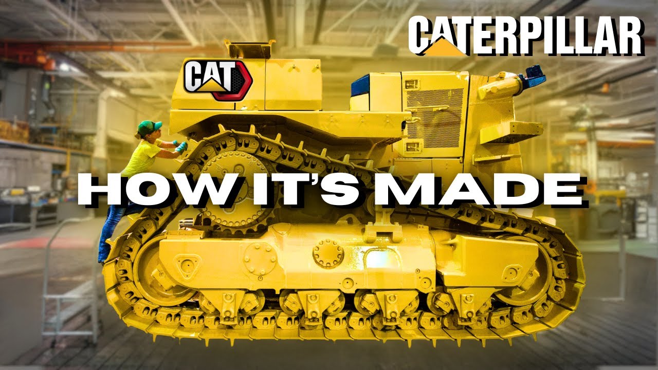 How It's Made: From Parts to Power &ndash; The Caterpillar D11T Dozer!