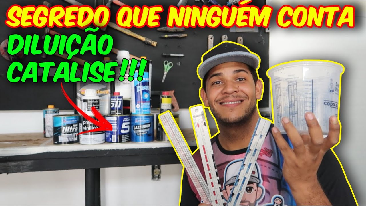 CATÁLISE E DILUIÇÃO TODOS OS PRODUTOS - SEGREDO QUE NINGUÉM CONTA!!!
