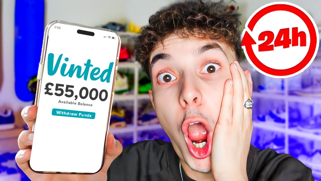 Как я заработал ____ фунтов стерлингов за 24 часа Vinted Reselling